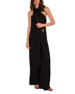 Silent Water Halter Dress