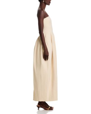 Solid Structured Gown