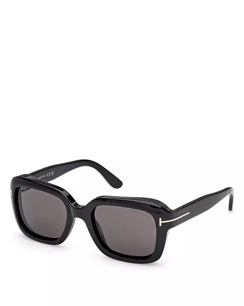 Tom Ford Square Sunglasses, 52mm