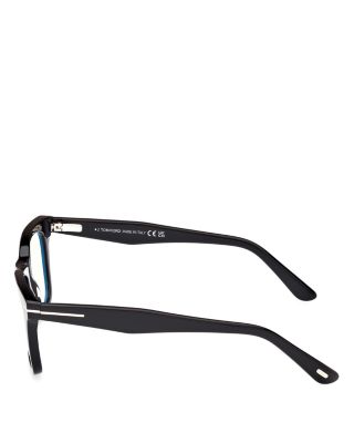  Tom Ford Blue Light Glasses - With Clip-On Sunglasses, 50mm