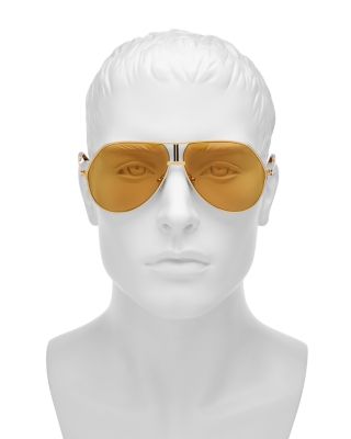 Rickie Aviator Sunglasses, 63mm