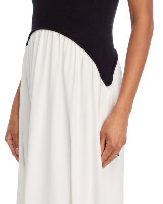 Saloma Mixed Media Dress