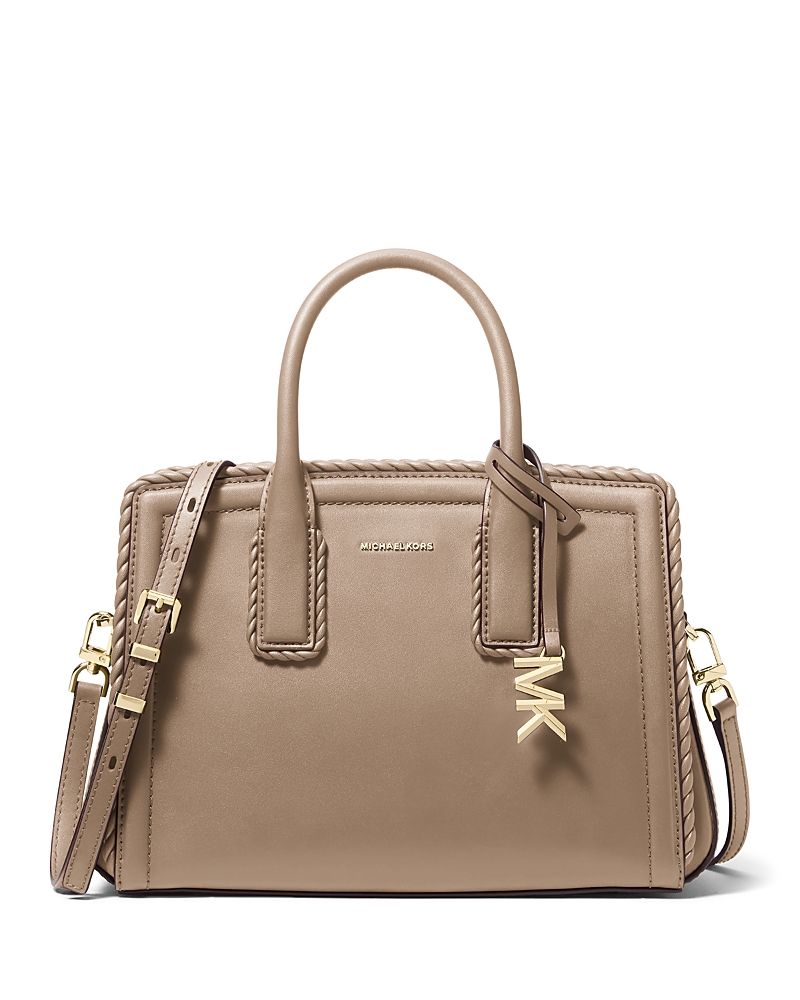 Michael Kors Laila Small Leather Satchel