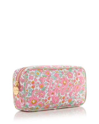 "Makeup" Embroidered Liberty Small Travel Pouch