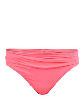 Underwire Tankini Top &amp; Island Goddess Shirred Bikini Bottom