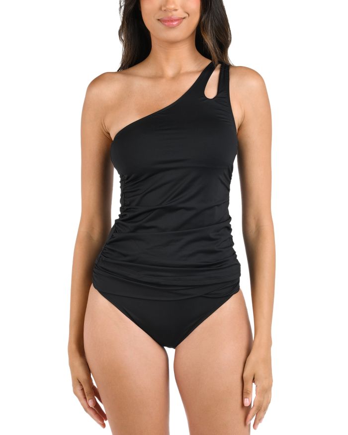 Island Goddess Shirred Bikini Bottom
