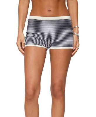 Saylor Striped Knit Shorts