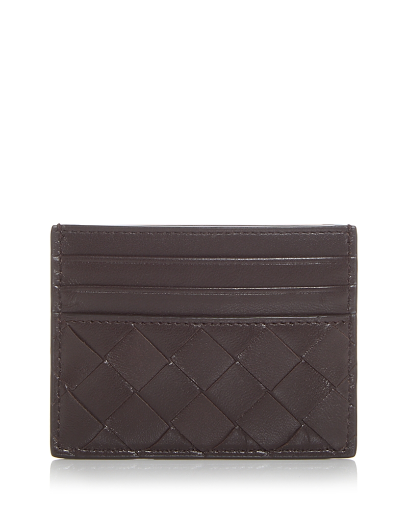 Bottega Veneta Intrecciato Leather Card Case · NO SIZE
