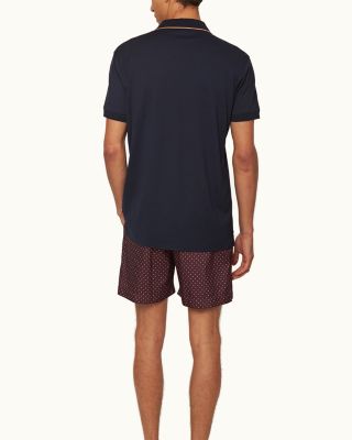 Dominic Fine Ribbon Polo Shirt