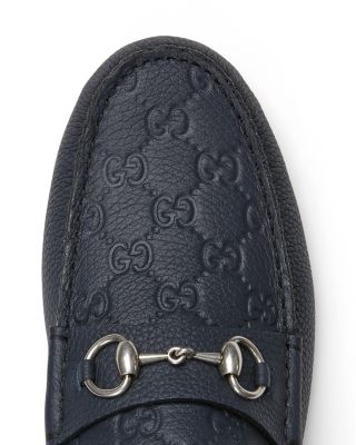 Men's GG Leather Horsebit Drivers