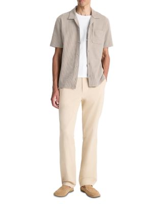 Regular Fit Seersucker Cuban Shirt