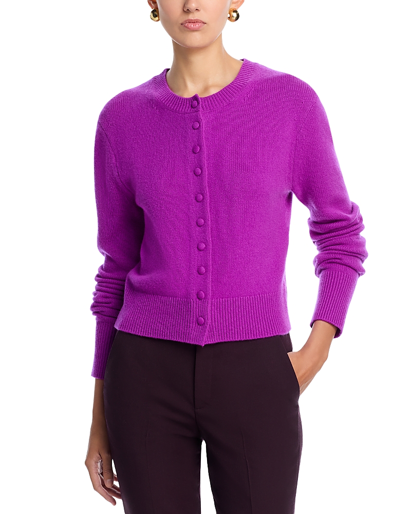 A.l.c A. L.c. Skyler Cashmere Cardigan Sweater In Red