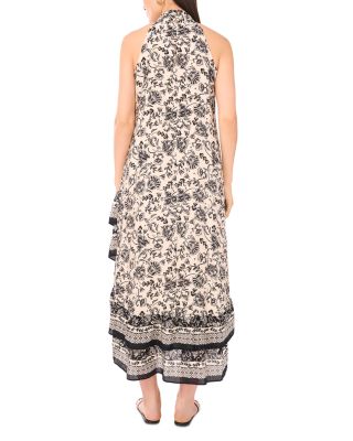 Halter Neck Sleeveless Maxi Dress