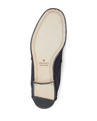 Men's Horsebit Suede Moccasins