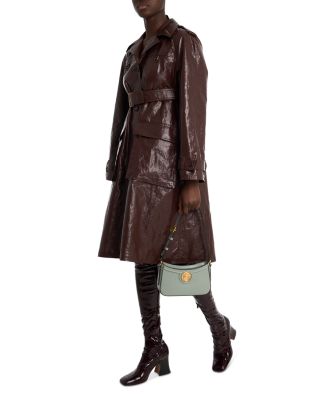 Medallion Mini Leather Shoulder Bag