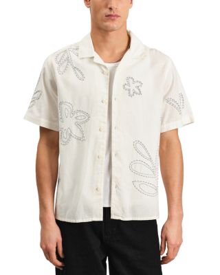 Wax London - Didcot Floral Print Oversized Shirt