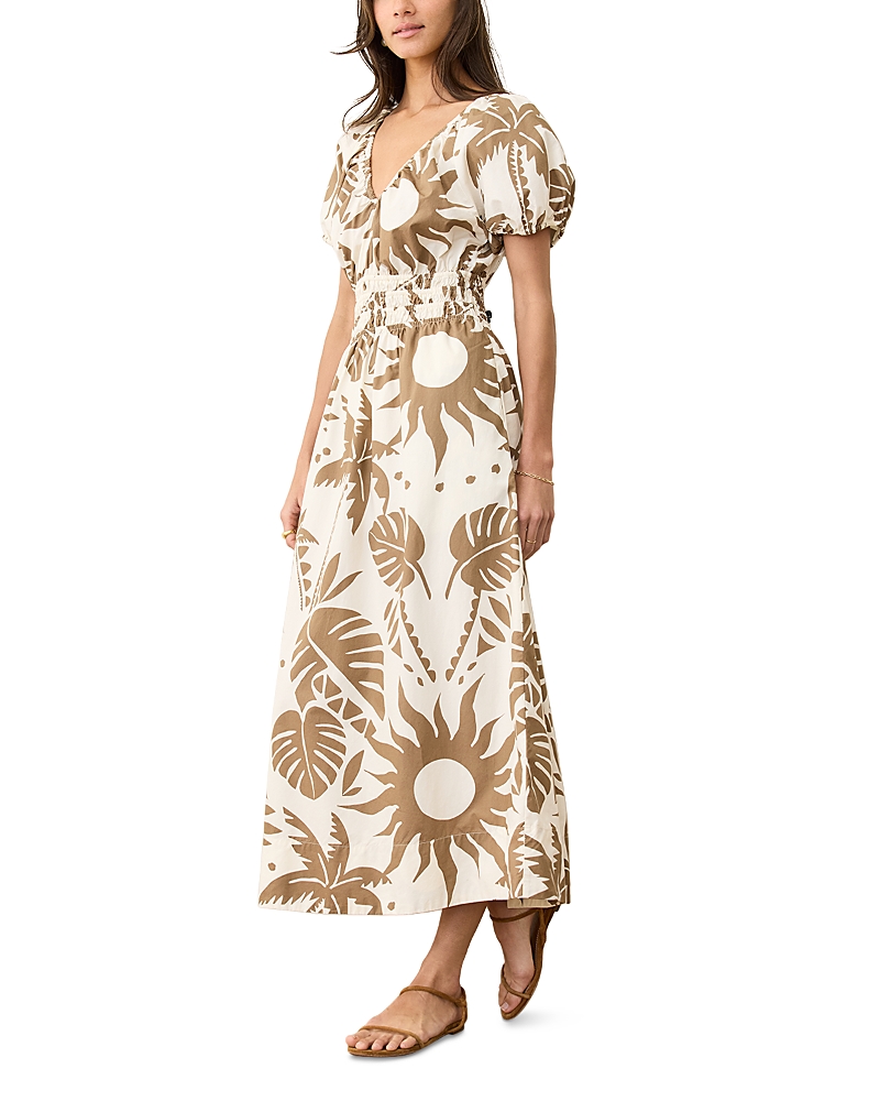 Marine Layer Emery Poplin Midi Dress