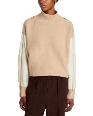 Dolman Sleeve Turtleneck Sweater