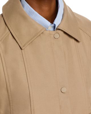 Cropped Flounce Combo Jacket