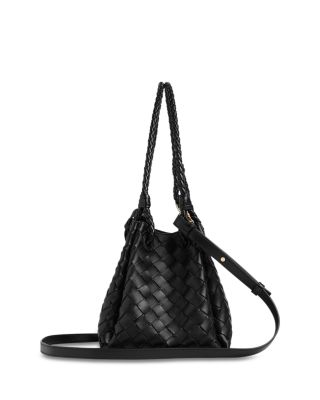 Parachute Leather Top Handle Bag