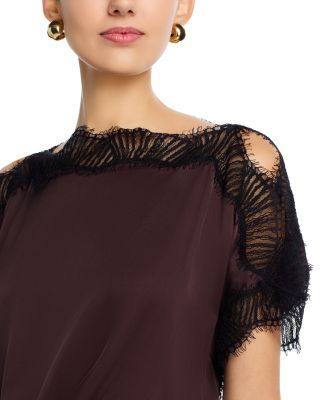 Luna Lace Trim Dress