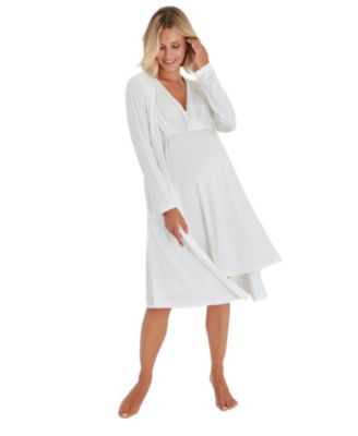 Sleep Well Maternity/Nursing Nightgown & Robe Set