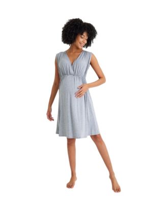 Sleep Well Maternity/Nursing Nightgown & Robe Set