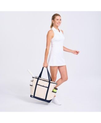Scalloped Tennis Tote