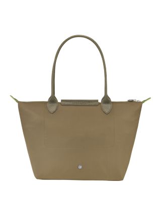 Le Pliage Green Medium Nylon Tote Bag