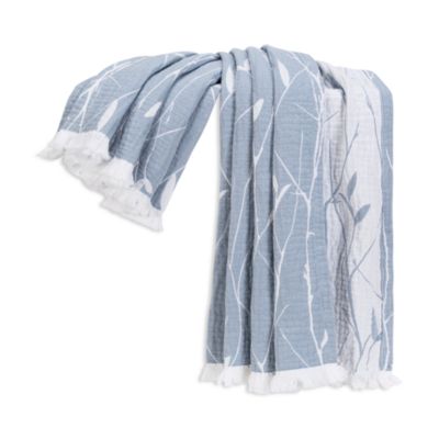 Willow Cotton Reversible Throw