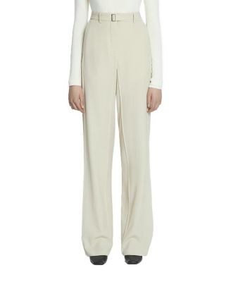 Tailored Wool-Blend Pants