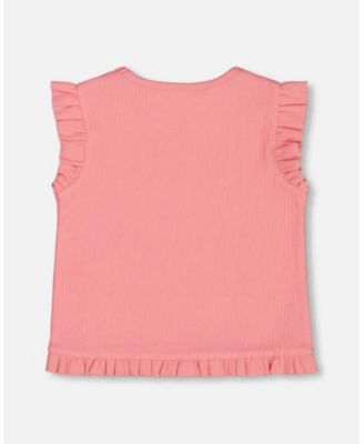  Girls' Rib Tank Top - Little Kid