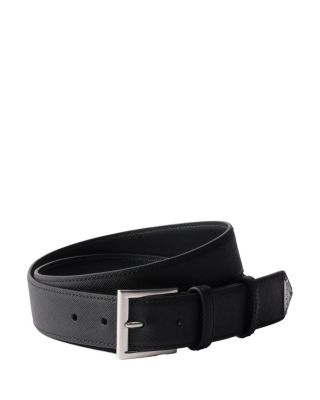  Saffiano Leather Belt