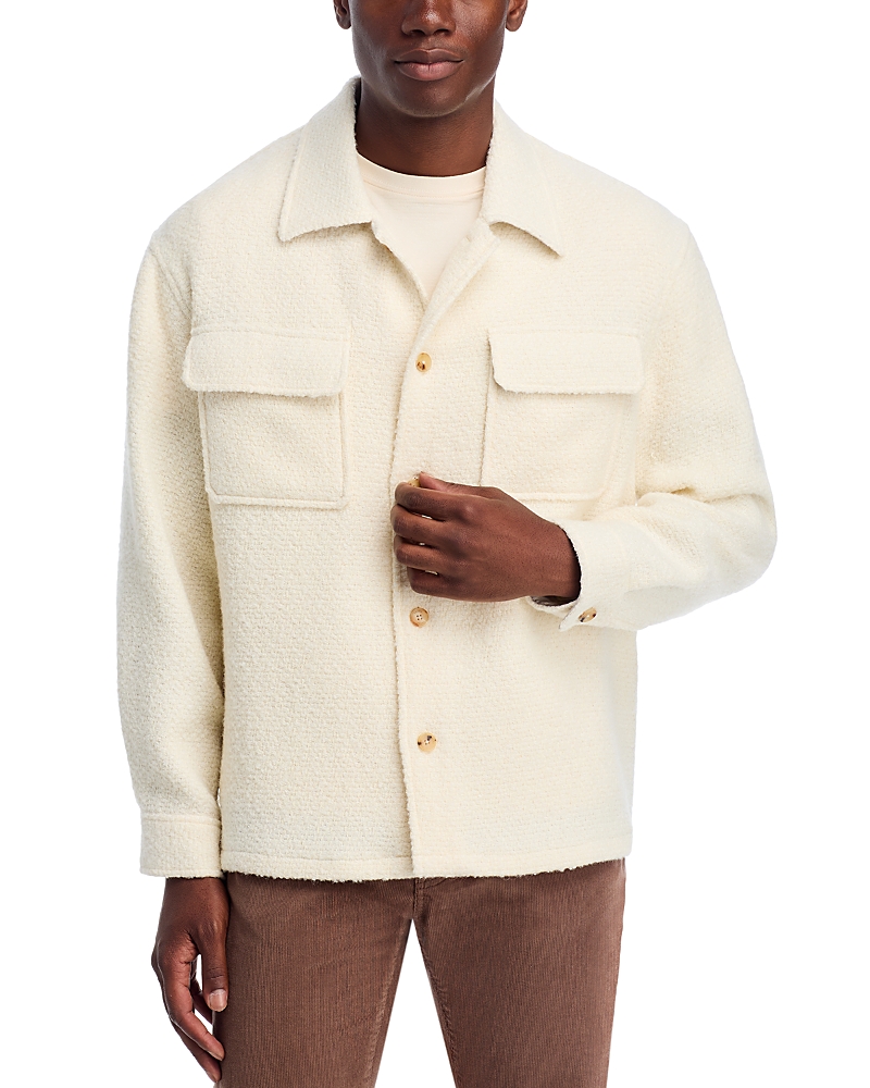 Frame Tweed Casual Jacket In Multi