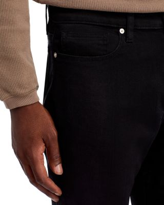 L'Homme Athletic Fit Jeans in Noir