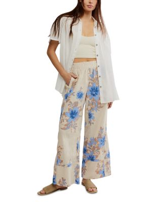 Free People Days End Printed Pants | Bloomingdale's
