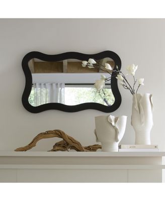 Deli Wavy Bamboo Wall Mirror