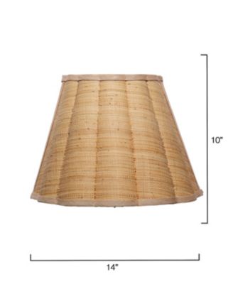 Scalloped 1-Light Wall Sconce