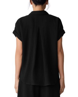 Notch Collar Top