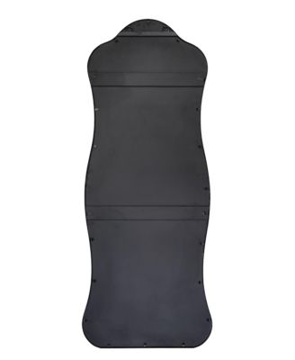 Aurora Wavy Iron Floor Mirror