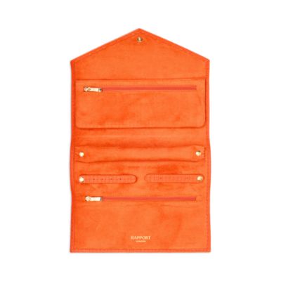 Charlotte Leather Jewelry Roll