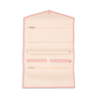 Victoria Leather Jewelry Roll