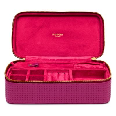 Charlotte Leather Jewelry Case