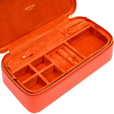 Charlotte Leather Jewelry Case