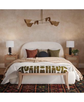 Arielle Embroidered Bench