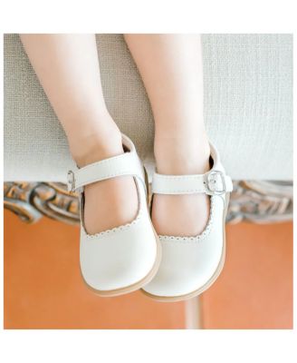 Girls' Chloe Classic Scalloped Leather Mary Jane - Baby, Toddler, Little Kid