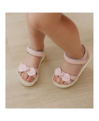 Girls' Leigh Knotted Bow Sandal - Toddler, Little Kid