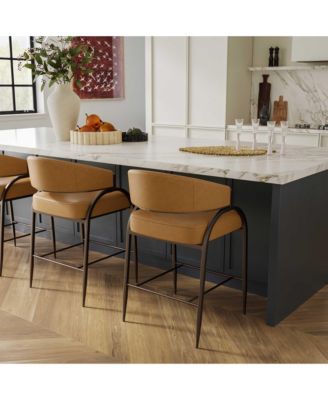 Tatum Performance Faux Leather Counter Stool