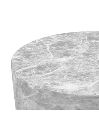  Charra Marble Indoor/Outdoor Side Table