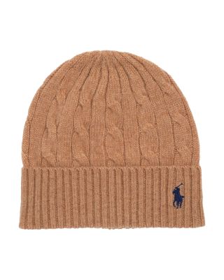 Wool & Cashmere Cable Beanie